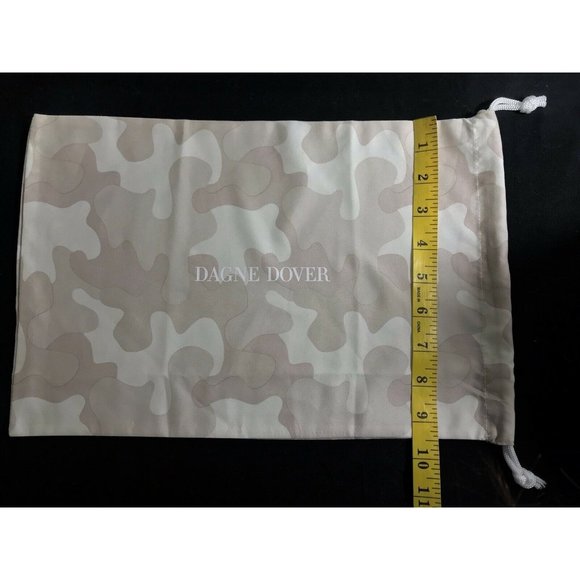 Dagne Dover DustBag Storage Pouch Green Gray 14" x 9.5" - Picture 3 of 5